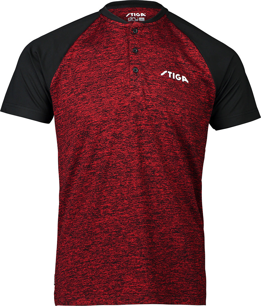 Stiga Shirt Team Rood/Zwart