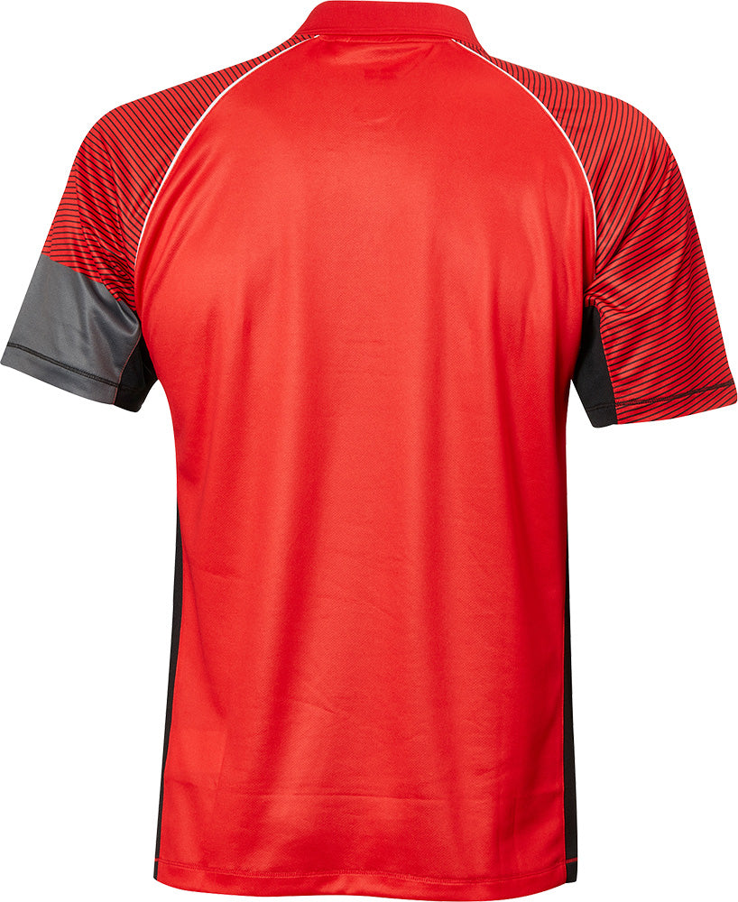 Andro Shirt Tilston Rood/Zwart