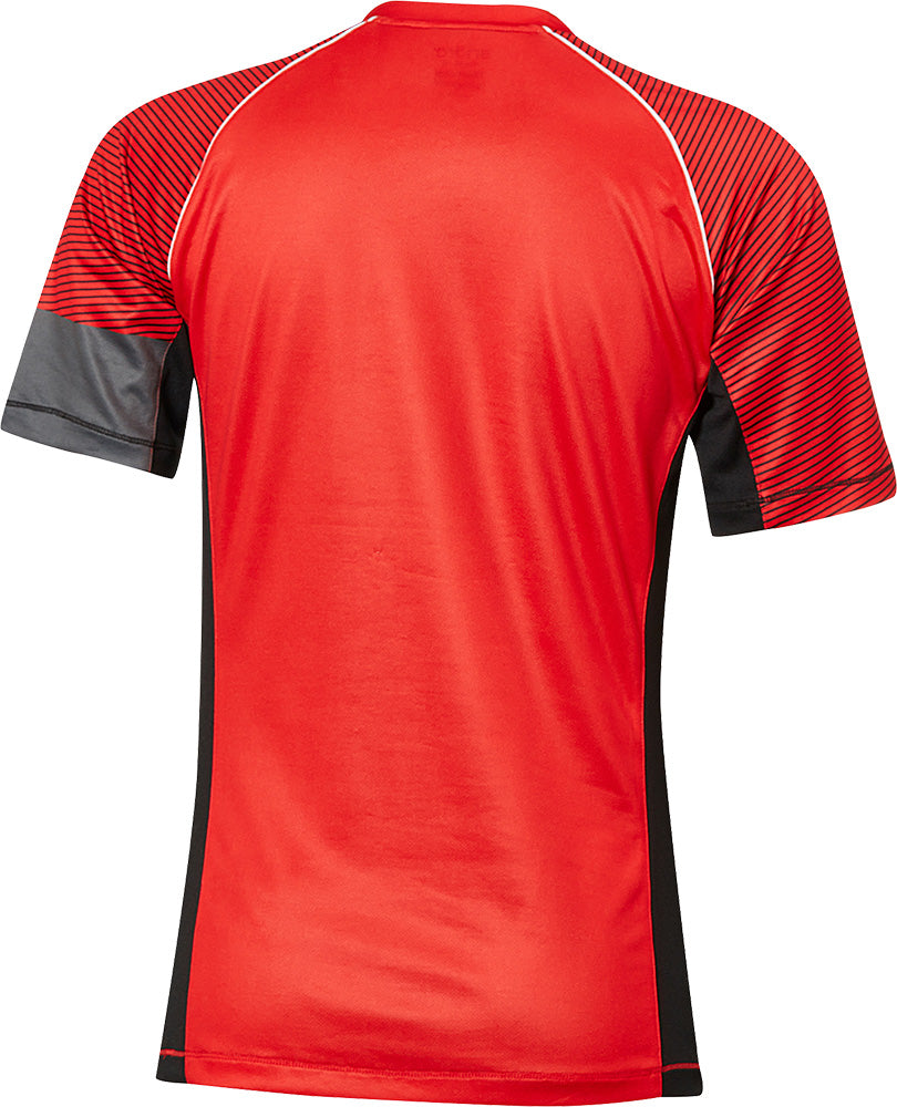 Andro Shirt Tilston Women Rood/Zwart