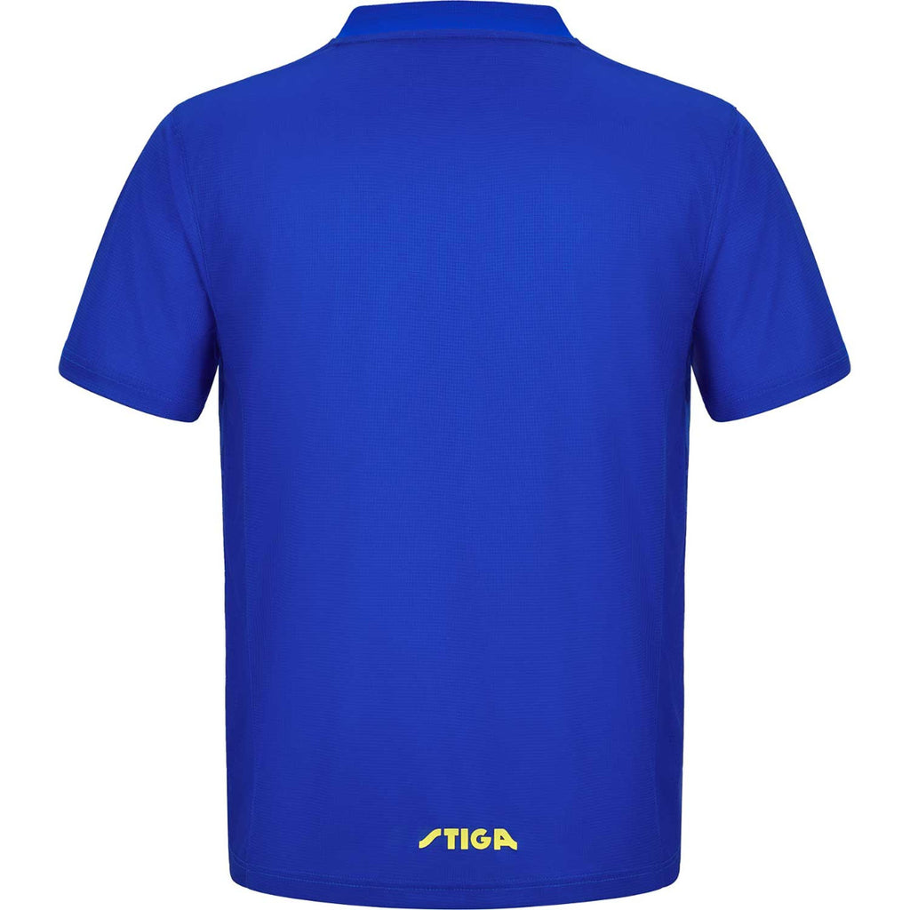 Stiga Shirt Neptune Blauw/Geel