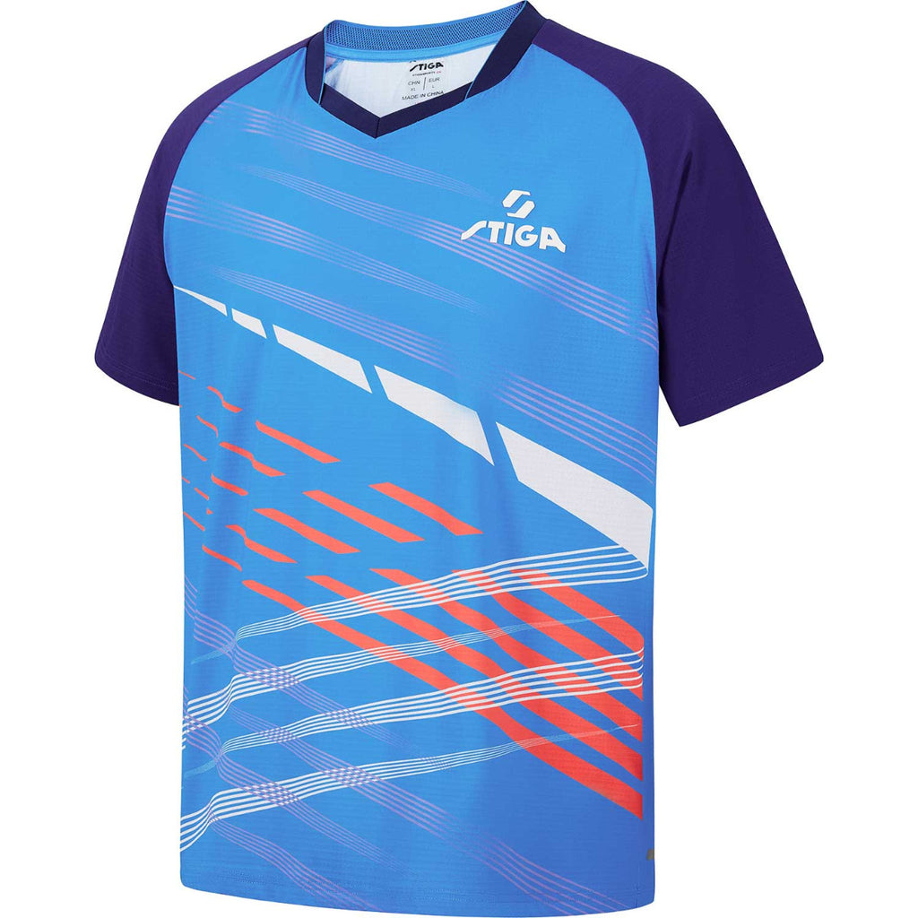 Stiga Shirt Pluton Light Blauw/Wit