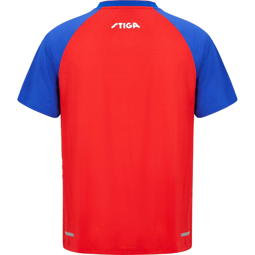 Stiga Shirt Pluton Rood/Blauw