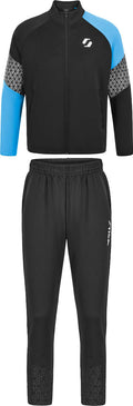 Stiga Trainingspak Mars Zwart/Blauw