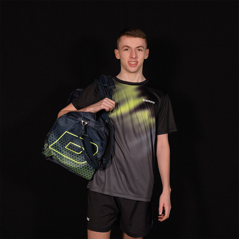 Donic T-Shirt Furious Zwart/Lime