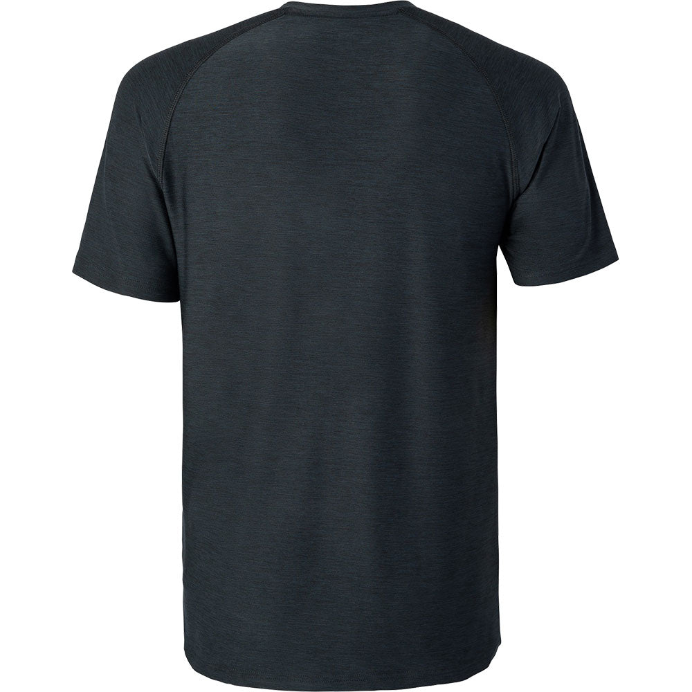 Andro T-Shirt Melange Alpha Zwart