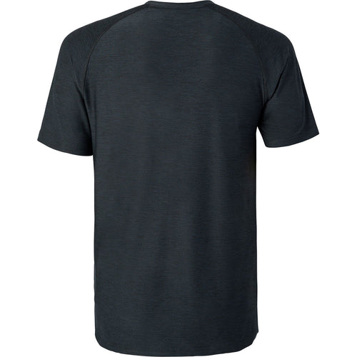Andro T-Shirt Melange Alpha Zwart