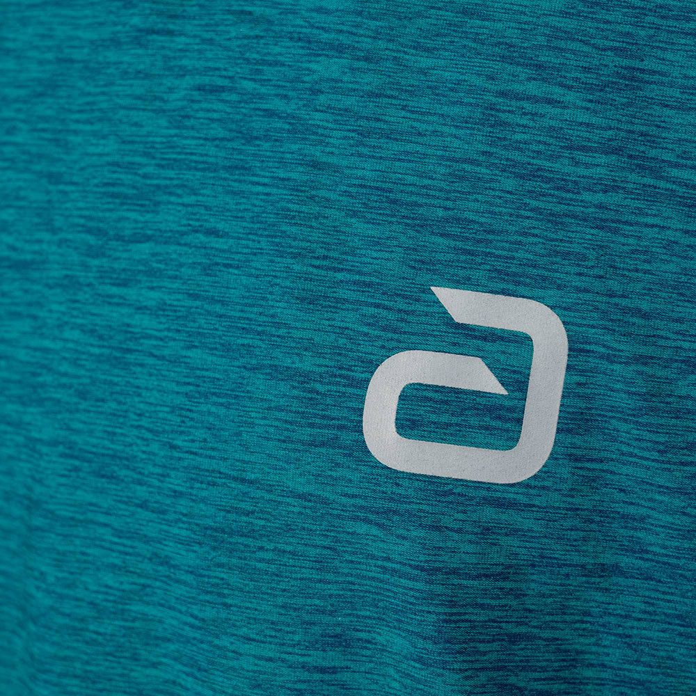 Andro T-Shirt Melange Alpha Groen/Blauw