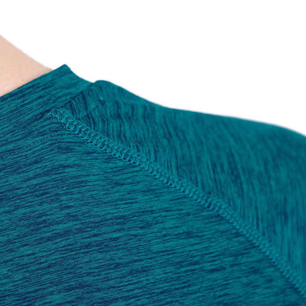 Andro T-Shirt Melange Alpha Groen/Blauw