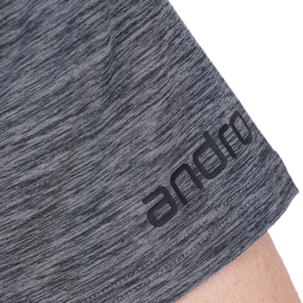 Andro T-Shirt Melange Alpha Grijs