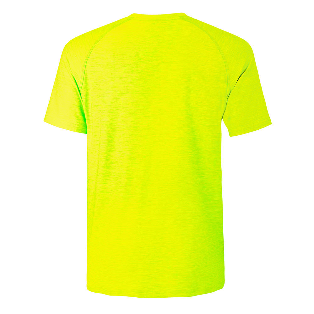 Andro T-Shirt Melange Alpha Neon Geel