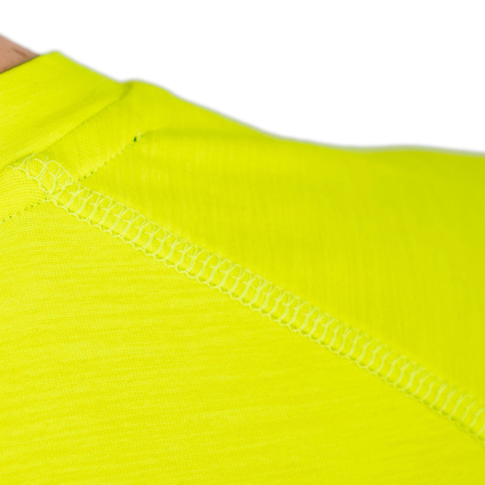 Andro T-Shirt Melange Alpha Neon Geel