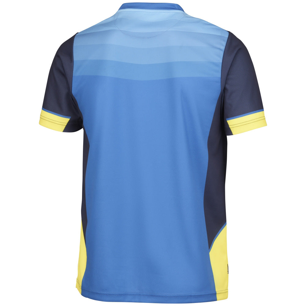 Stiga T-Shirt River Blauw/Navy/Geel