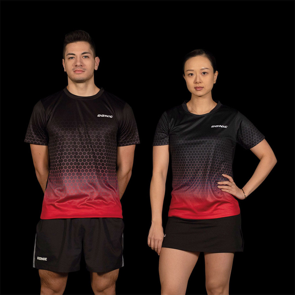 Donic T-Shirt Scorpion Zwart/Roze