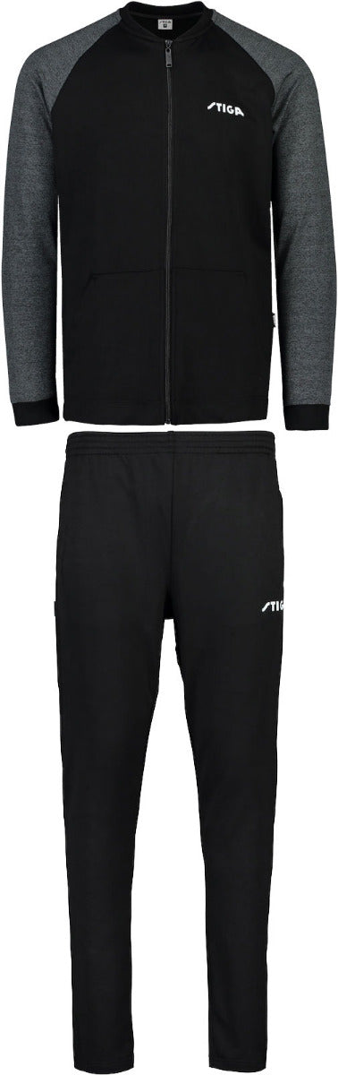 Stiga Trainingspak Member Zwart/Gris