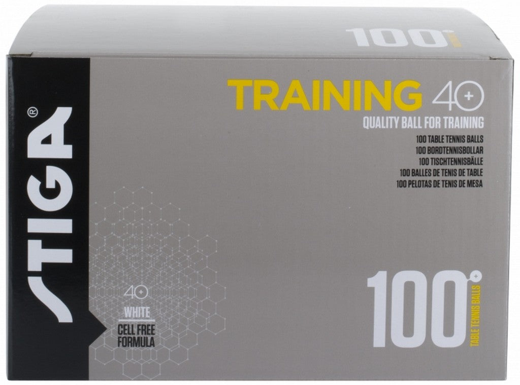 Stiga Training ABS 40+ 100 balls Oranje