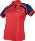 Tibhar Shirt World Lady Rood/Navy
