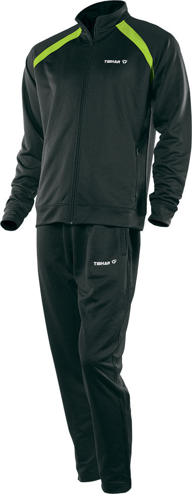 Tibhar Trainingspak World Zwart/Lime
